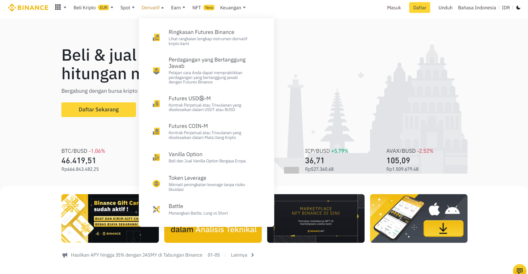Manfaat perdagangan berjangka kripto Binance Manfaat perdagangan berjangka kripto Binance