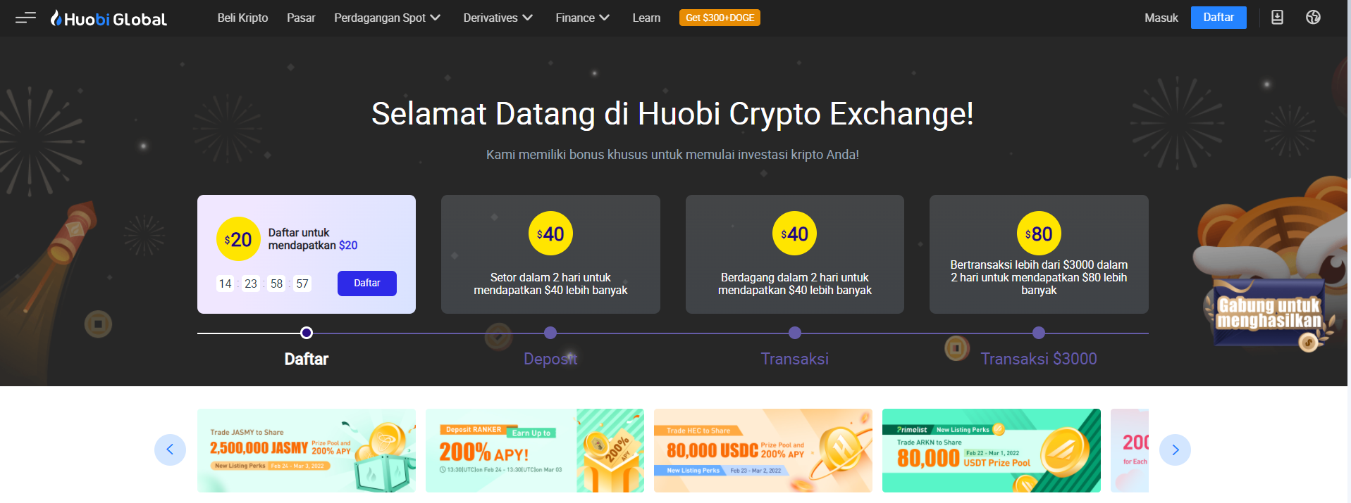 Platform perdagangan derivatif kripto global Huobi Platform perdagangan derivatif kripto global Huobi
