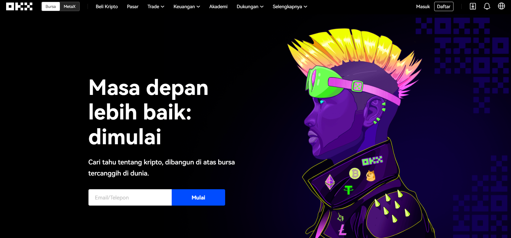 Platform perdagangan derivatif kripto OKX Platform perdagangan derivatif kripto OKX