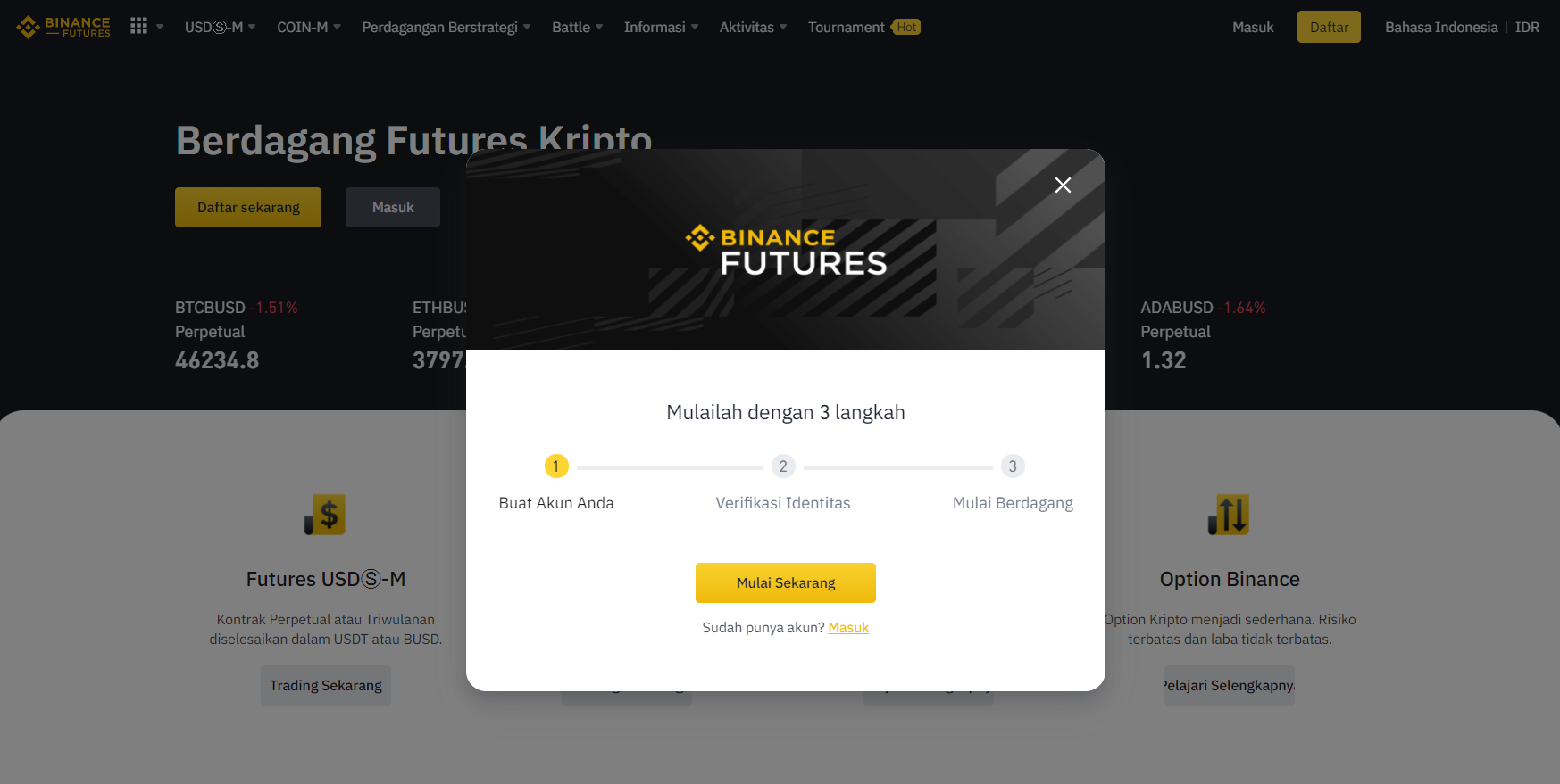 Bagaimana cara memulai perdagangan berjangka crypto Binance? Bagaimana cara memulai perdagangan berjangka crypto Binance?